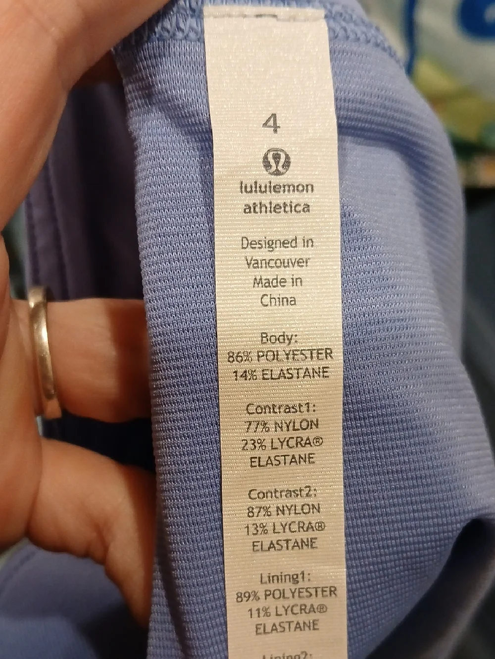 New Lululemon Split Second Short II Size 4 - Picture 5 of 6